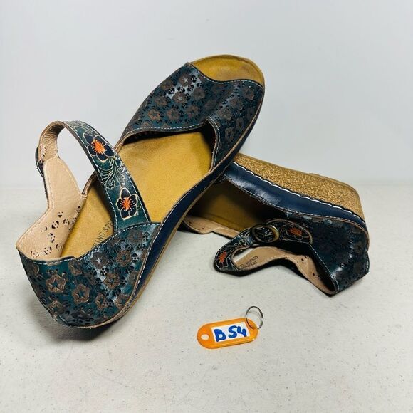 Spring Step Women's Delphia Teal Size 40-9 - Picture 1 of 8